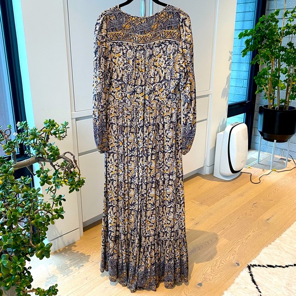 Faherty Paisley Print Maxi - Picture 3 of 4
